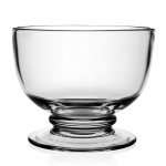 Classic Footed Serving Bowl 9 1/2\ Color 	Clear
Dimensions 	9½\ / 24cm
Material 	Handmade Glass
Pattern 	Classic